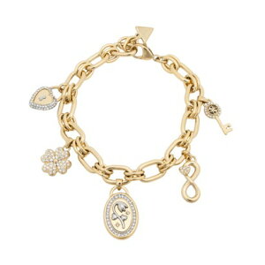 �Q�X GUESS LOVE BITES MULTI Charms Lucky Bracelet �iYG�j