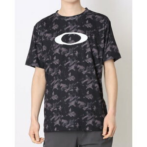 �I�[�N���[ OAKLEY �����Y �����@�\T�V���c ENHANCE QDEVO SS TEE GRAPHIC 5.0 FOA408790 �iBLACK PRINT�j