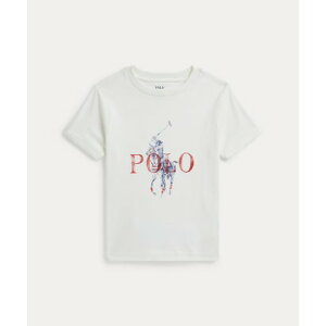 �|�� �����t ���[���� POLO RALPH LAUREN (�{�[�C�Y 2�ˁ`7��)Big Pony �R�b�g�� �W���[�W�[ T�V���c �i100�z���C�g�j
