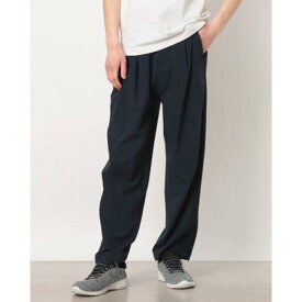 アディダス adidas メンズ ライフスタイルロングパンツ ストレッチ ツイル ルーズフィット テーパードレッグ 10分丈 オープンヘム パンツ KV4695 （レジェンドインク/レジェンドインク）