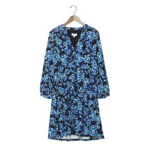 �z�u�Y HOBBS HARPER JERSEY DRESS �iNAVY MULTI�j