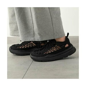 �L�[�� KEEN KEEN �T���_�� UNEEK WK ���j�[�N �_�u���P�[ 1030269 �iBLACK/BLACK�j