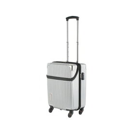 トラベリスト TRAVELIST トラベリスト スーツケース Sサイズ SS 76-35040 （シルバーヘアライン）