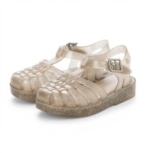 �����b�T melissa MINI MELISSA POSSESSION SHINY BB �iBEIGE SILVER GLITTER�j