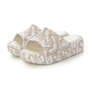 �����b�T melissa MINI MELISSA FREE PLATFORM SLIDE + HELLO KITTY AND FRIENDS INF �iBEIGE/BROWN�j