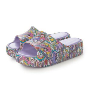 �����b�T melissa MINI MELISSA FREE PLATFORM SLIDE + HELLO KITTY AND FRIENDS INF �iLILAC/YELLOW�j