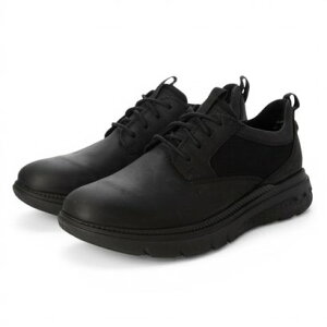 �n�b�V���p�s�[ Hush Puppies EXCEL LT LACEUP/SHOE-BOLD BLACK LEATHER �iBOLD BLACK�j