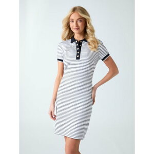 �Q�X GUESS ALPHONSINE Striped Dress �iS0AK�j