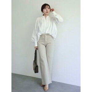 �A�j���A���X anuans �y26SS�zWide leg denim �iBEIGE�j
