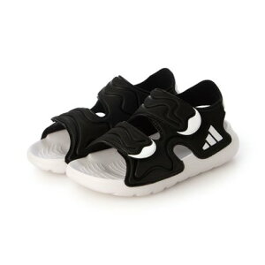 �A�f�B�_�X adidas �W���j�A �X�|�[�c�T���_�� �A���^�X�C��_26SS �A���^�X�C�� 3 �T���_�� �q�ǂ��p JS2537 �i�R�A�u���b�N/�t�b�g�E�F�A�z���C�g/�R�A�u���b�N�j