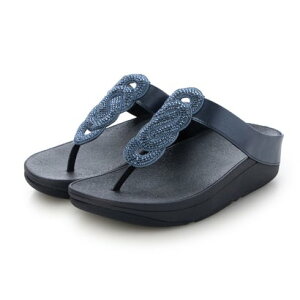 �t�B�b�g�t���b�v fitflop FINO �N���X�^���c�C�X�g ���^���b�N�g�D�|�X�g �T���_�� �iMetallic Cosmic Blue�j