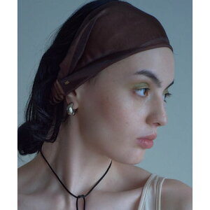 �C���X�t�H�[�Z�u�� IRIS47 see-through turban/�V�[�X���[ �^�[�o�� HB130 �i�u���E���j