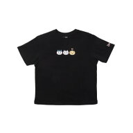 ニューエラ NEW ERA ジュニア 半袖シャツ YTH SS CT TEE CHIIKAWA WHI 14864555 （BLK）