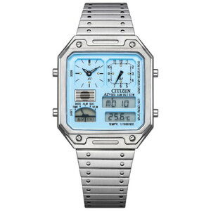 �V�`�Y�����R�[�h���[�x�� CITIZEN COLLECTION RECORD LABEL RECORD LABEL PLAYGROUND Edition THERMO SENSOR JG2120-73L �i�u���[�j