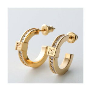�t�F���f�B FENDI FENDI �t�[�v�s�A�X FOREVER �t�H�[�G�o�[ 8AL216 ATEP �iF089U/SOFT-GOLD+CRYSTAL�j