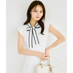 �g�b�R�N���[�[�b�g tocco closet �z�F�{�E�^�C�j�b�g���[�X���C���j�b�g�����s�[�X