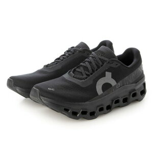 �I�� On Cloudmonster 1�iBlack/Black�j