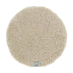 �_���g�� DULTON MOUTON CHAIR PAD CRIMP �iBEIGE�j