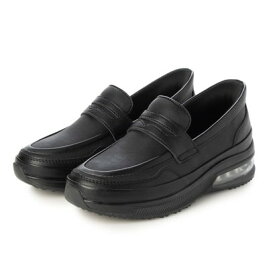 シュール SHOEL 立ったまま履けるローファースニーカー （ブラック）
