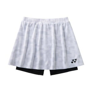 ���l�b�N�X YONEX ���l�b�N�X YONEX �o�h�~���g�� �E�B�����Y�X�J�[�g �C���i�[�X�p�b�c�t 26208 �i011 �z���C�g�j