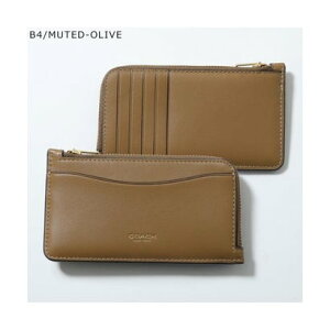 �R�[�` COACH COACH �R�C���P�[�X CZ112 �J�[�h�P�[�X �t���O�����g�P�[�X �iB4/YTH/MUTED-OLIVE�j