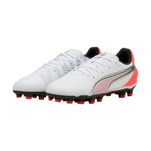 �v�[�} PUMA �v�[�} PUMA �T�b�J�[ �L���O �}�b�` HG+MID JR 10883901 �iPUMAWHITE-GLOWINGRED-PUMA�j