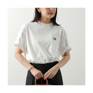 �t���b�h�y���[ FRED PERRY FRED PERRY T�V���c Pocket Detail T-Shirt M2408 ���|�P�b�g �i129/SNOW-WHITE-�z���C�g�j