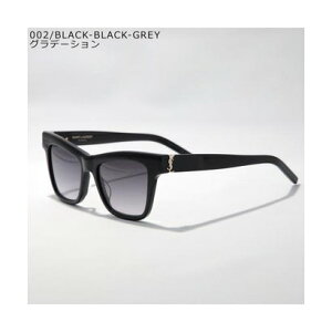 �T�����[���� SAINT LAURENT SAINT LAURENT �T���O���X SL M106 �L���b�g�A�C�^ �i002/BLACK-BLACK-GREY�j