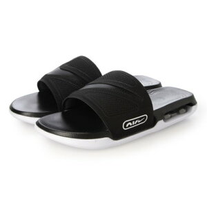 NIKE �i�C�L AIR MAX CIRRO SLIDE�y���y�ʁz�����Y�V�����[�T���_�� �X�|�[�c�T���_��(�G�A�}�b�N�X�V���X���C�h) DC1460-004 �u���b�N/���^���b�N�V���o�[