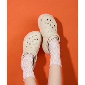 クロックス crocs classic bae clog クラシック ベイ クロッグ クロックス サンダル 厚底 ボリュームソール （ベージュ）