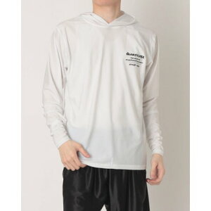 �N�C�b�N�V���o�[ QUIKSILVER HAND DRAWN HOODIE �i�z���C�g�j