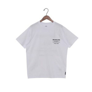 �N�C�b�N�V���o�[ QUIKSILVER HAND DRAWN SS �i�z���C�g�j