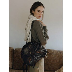���G�u�� LOEUVRE Scarabee Backpack Small (leather ver.) �iSOFT BROWN�j