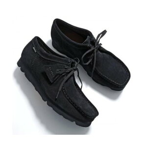 �N���[�N�X Clarks Clarks ���J�V�� WallabeeGTX �����r�[ �S�A�e�b�N�X 26149449 �iBlack-Suede/�u���b�N�j