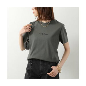 �t���b�h�y���[ FRED PERRY FRED PERRY T�V���c EMBROIDERED T-SHIRT M4580 ���� �i148/FIELD-GREEN�j