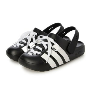 �A�f�B�_�X adidas adidas/�A�f�B�_�X ADILETTE CLOG LACE U �T���_�� JR4025 �i�u���b�N×�z���C�g�j