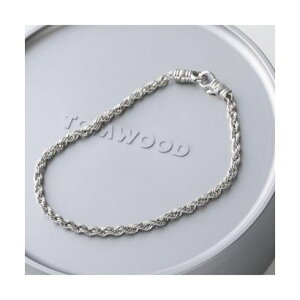�g���E�b�h TOM WOOD TOMWOOD �u���X���b�g Rope Bracelet ���[�v 101563 �i�V���o�[�j
