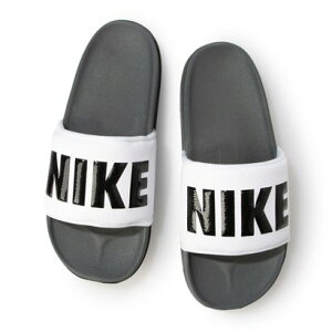 �i�C�L NIKE �����Y �V�����[�T���_�� �I�t�R�[�g__26SS �i�C�L �I�t�R�[�g �X���C�h BQ4639001 �i�_�[�N�O���[/�u���b�N-�z���C�g�j