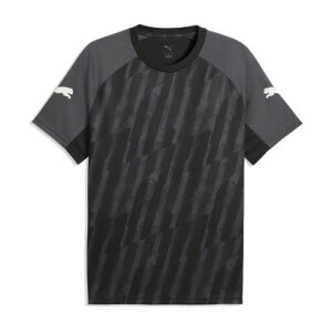 �v�[�} PUMA �v�[�} PUMA �T�b�J�[ INDIVILIGA �O���t�B�b�N SS �V���c 660968 �i03 PUMABLACK-PUMAWHITE-SHAD�j