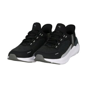 �v�[�} PUMA �v�[�} PUMA SOFTRIDE �V�����g���[ EASE IN 31266904 �iPUMABLACK-PUMASILVER-SHAD�j
