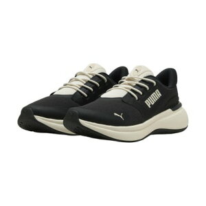 �v�[�} PUMA �v�[�} PUMA SOFTRIDE EXO SHIFT 31172308 �iPUMABLACK-ALPINESNOW�j
