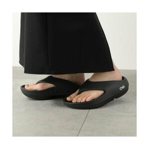 �E�[�t�H�X OOFOS OOFOS ���J�o���[�T���_�� OORIGINAL+ �g���O�T���_�� �iBLACK/�u���b�N�j