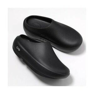 �E�[�t�H�X OOFOS OOFOS ���J�o���[ �T���_�� OOcloog+ �E�[�N���b�O �v���X �iBlack/�u���b�N�j