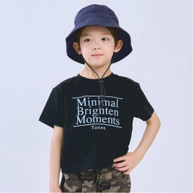 ミニマル minimal 【綿100】プチプラグラフィックアソート半袖Tシャツ （黒）