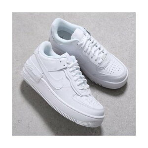 �i�C�L NIKE NIKE �X�j�[�J�[ W AF1 SHADOW �G�A �t�H�[�X 1 �V���h�E CI0919 �i100/WHITE-WHITE-WHITE�j