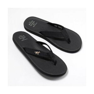 ���]���L�c�l MAISON KITSUNE MAISON KITSUNE × Indosole �r�[�`�T���_�� MSAFLPELBLABLA �iP199/BLACK-�u���b�N�j