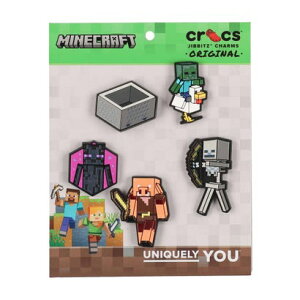 �N���b�N�X crocs �T���_������ Minecraft 5 Pack 10014539 �i�J���[�Ȃ��j