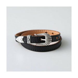 �A���[���K�V�[ OUR LEGACY OUR LEGACY �u���X���b�g COWBOY WRAP AROUND A4248CDB �iDeepBlackLeather�j