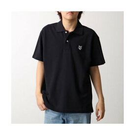 メゾンキツネ MAISON KITSUNE MAISON KITSUNE ポロシャツ PM00210 KP0001 半袖 （P199/BLACK）