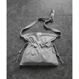 ���[�J YACA Sweat Apron Shoulder Bag/�X�E�F�b�g�G�v�����V�����_�[�o�b�O�yunisex item�z �i�O���[�j
